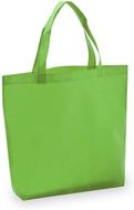 Ostoskassi Bag Shopper, vihreä liikelahja logopainatuksella
