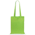 Ostoskassi Bag Turkal, vaaleanvihreä liikelahja logopainatuksella