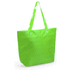 Ostoskassi Bag Vargax, vaaleanvihreä liikelahja logopainatuksella