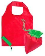 Ostoskassi Foldable Bag Corni, mansikka liikelahja logopainatuksella