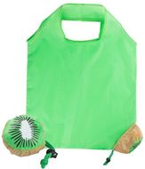 Ostoskassi Foldable Bag Corni, vert-kiivi liikelahja logopainatuksella