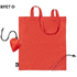 Ostoskassi Foldable Bag Lulu, punainen liikelahja logopainatuksella