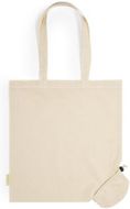 Ostoskassi Foldable Bag Nepax, luonnollinen liikelahja logopainatuksella