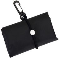 Ostoskassi Foldable Bag Persey, musta liikelahja logopainatuksella