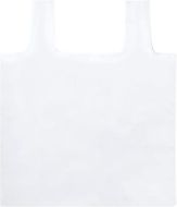 Ostoskassi Foldable Bag Restun, valkoinen liikelahja logopainatuksella