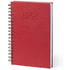 Päivyri Diary Wayro, punainen liikelahja logopainatuksella