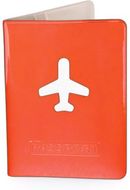Passikotelo Passport Holder Klimba, punainen liikelahja logopainatuksella