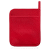 Patakinnas Pot Holder Hisa, punainen liikelahja logopainatuksella