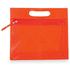 Pesuvälinepussi Beauty Bag Fergi, punainen liikelahja logopainatuksella