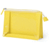 Pesuvälinepussi Beauty Bag Pelvar, keltainen liikelahja logopainatuksella