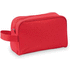 Pesuvälinepussi Beauty Bag Trevi, punainen liikelahja logopainatuksella