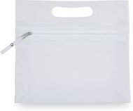 Pesuvälinepussi Beauty Bag Fergi, valkoinen liikelahja logopainatuksella
