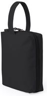 Pesuvälinepussi Beauty Bag Filen, musta liikelahja logopainatuksella