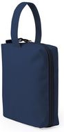 Pesuvälinepussi Beauty Bag Filen, tummansininen liikelahja logopainatuksella