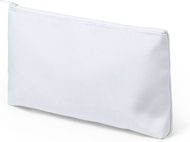 Pesuvälinepussi Beauty Bag Rarox, valkoinen liikelahja logopainatuksella
