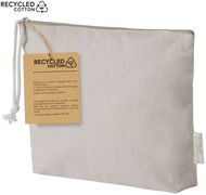 Pesuvälinepussi Beauty Bag Theris, luonnollinen liikelahja logopainatuksella