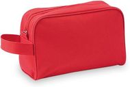 Pesuvälinepussi Beauty Bag Trevi, punainen liikelahja logopainatuksella