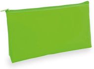 Pesuvälinepussi Beauty Bag Valax, neon-vihreä liikelahja logopainatuksella
