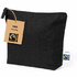 Pesuvälinepussi Beauty Bag Yink Fairtrade, musta lisäkuva 1