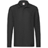 Pikeepaita Adult Polo Shirt Premium Long Sleeve, musta lisäkuva 1