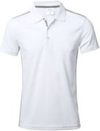 Pikeepaita Polo Shirt Tecnic Barclex, valkoinen liikelahja logopainatuksella