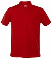 Pikeepaita Polo Shirt Tecnic Plus, punainen liikelahja logopainatuksella
