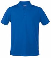 Pikeepaita Polo Shirt Tecnic Plus, sininen liikelahja logopainatuksella