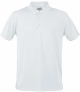 Pikeepaita Polo Shirt Tecnic Plus, valkoinen liikelahja logopainatuksella