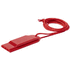 Pilli Whistle Forlong, punainen liikelahja logopainatuksella