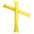 Puhallettava tanko Cheering Sticks Stick, keltainen liikelahja logopainatuksella