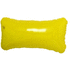 Puhallettava tyyny Pillow Cancún, keltainen liikelahja logopainatuksella
