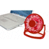 Puhallin Mini Fan Miclox, punainen lisäkuva 1