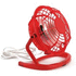 Puhallin Mini Fan Miclox, punainen lisäkuva 4