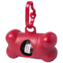 Puhdistuskotelo Waste Bag Dispenser Rucin, punainen liikelahja logopainatuksella
