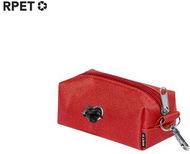 Puhdistuskotelo Waste Bag Dispenser Seperd, punainen liikelahja logopainatuksella