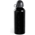 Pyöräilijän pullo Bottle Barrister, musta liikelahja logopainatuksella