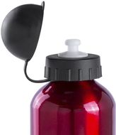 Pyöräilijän pullo Bottle Barrister, punainen liikelahja logopainatuksella