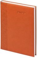 Päivyri Diary Toulouse, oranssi liikelahja logopainatuksella