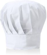 Päähine Chef Hat Nilson, valkoinen liikelahja logopainatuksella