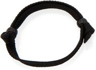 Ranneke Bracelet Mitjansi, musta liikelahja logopainatuksella
