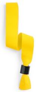 Ranneke Bracelet Plasker, keltainen liikelahja logopainatuksella