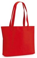 Rantakassi Bag Rubby, punainen liikelahja logopainatuksella