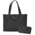 Rantakassi Foldable Bag Austen, musta liikelahja logopainatuksella