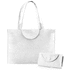 Rantakassi Foldable Bag Austen, valkoinen liikelahja logopainatuksella
