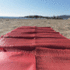 Rantamatto Beach Mat Kassia, punainen liikelahja logopainatuksella