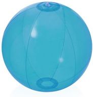 Rantapallo Beach Ball Nemon, läpikuultava-sininen liikelahja logopainatuksella