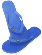 Rantasandaalit Flip Flops Brasileira, sininen liikelahja logopainatuksella