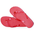 Rantasandaalit Flip Flops Salti, punainen liikelahja logopainatuksella