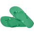 Rantasandaalit Flip Flops Salti, vihreä liikelahja logopainatuksella