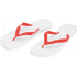 Rantasandaalit Flip Flops Sunset, valkoinen, punainen lisäkuva 4
